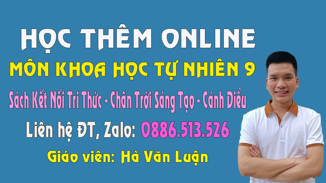 Hoc them online mon khtn 9